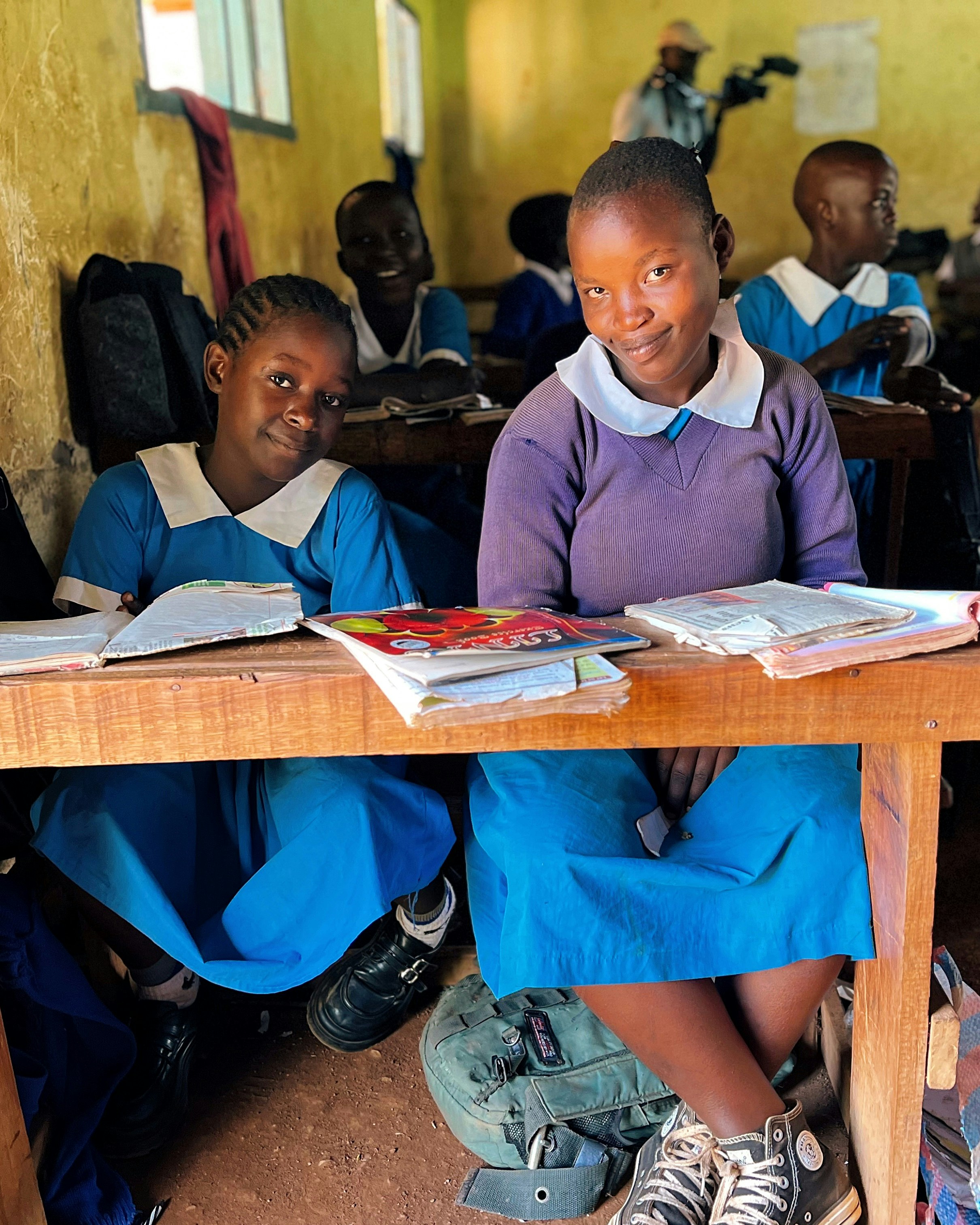Children in a classroom in Kenya