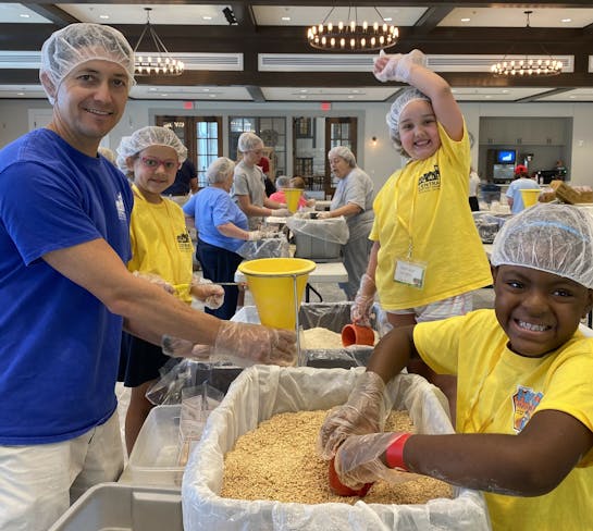 Meal packaging event