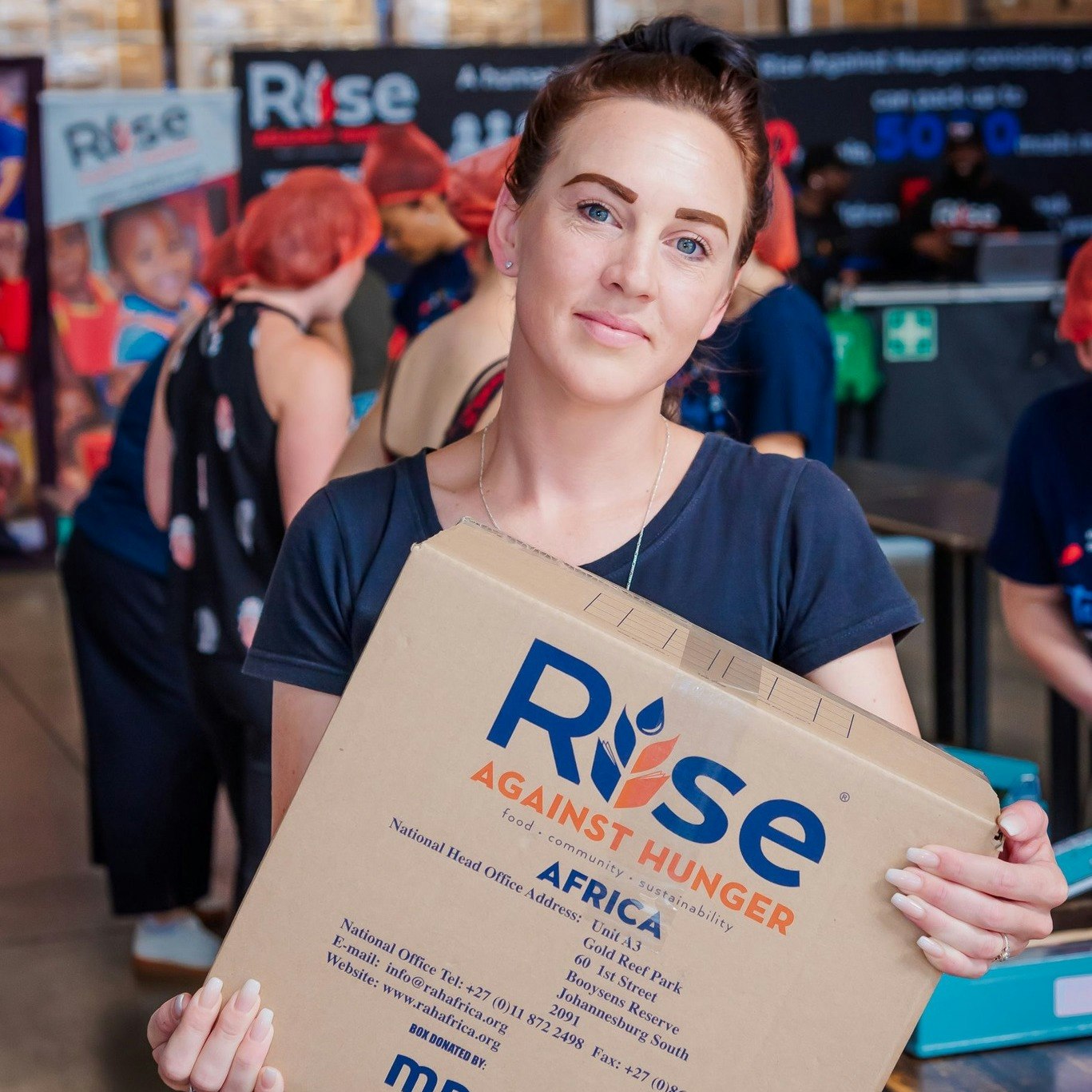 Host A Meal Packaging Event Rise Against Hunger Africa